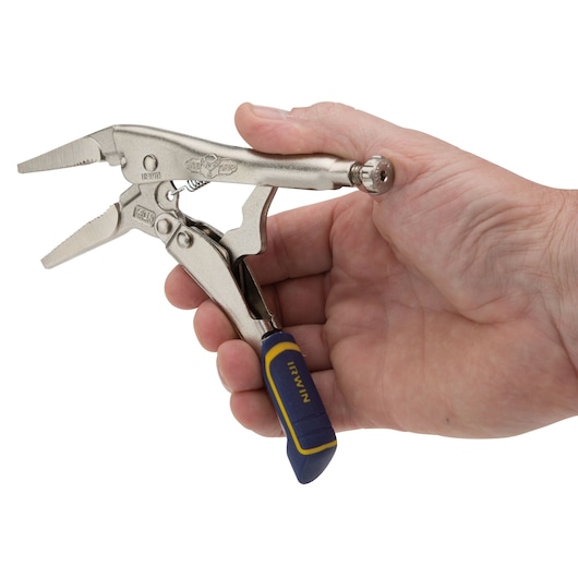 9866lp mini locking long nose plier vise grip type