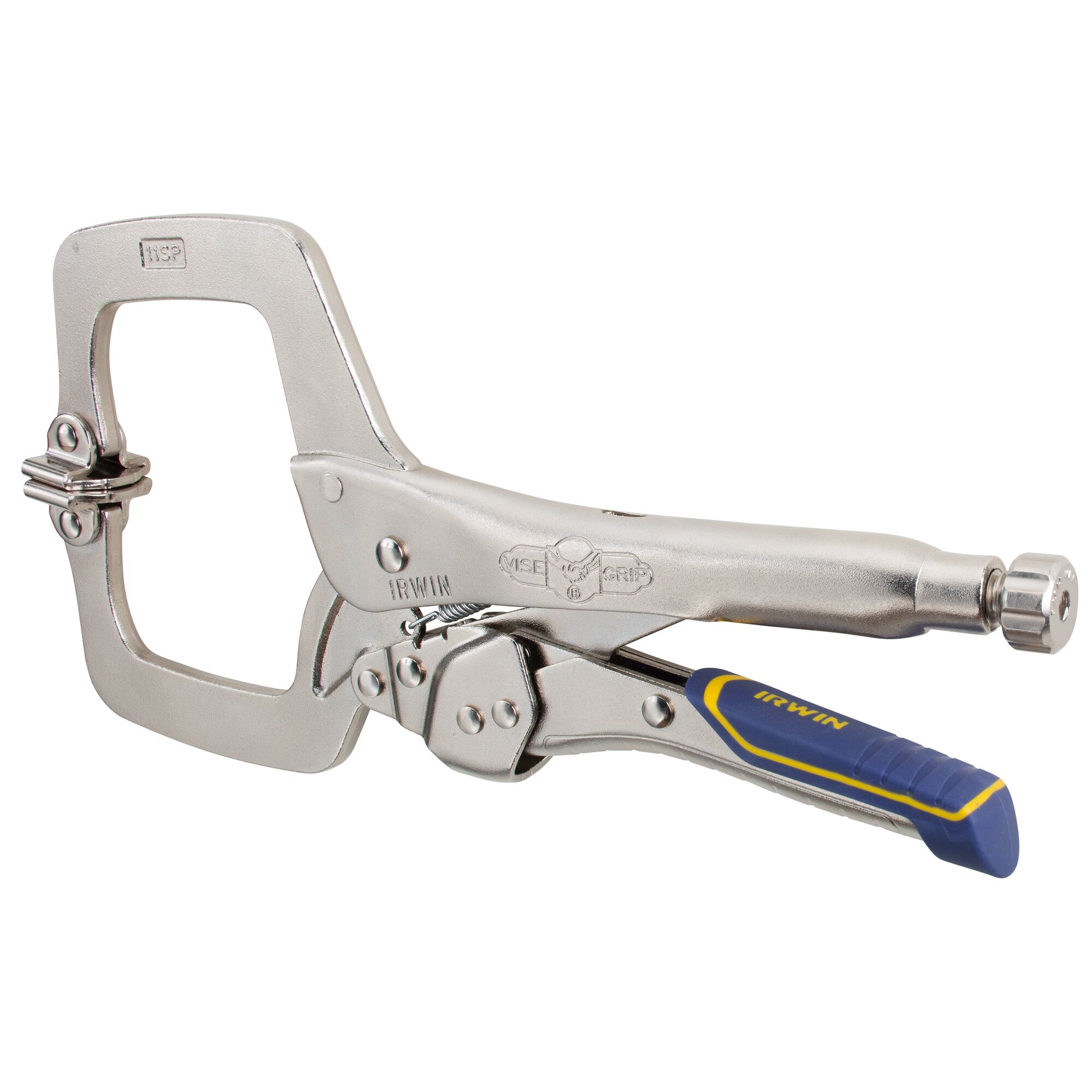 New Fast Release™ Locking Clamp With Swivel Pads | IRWIN