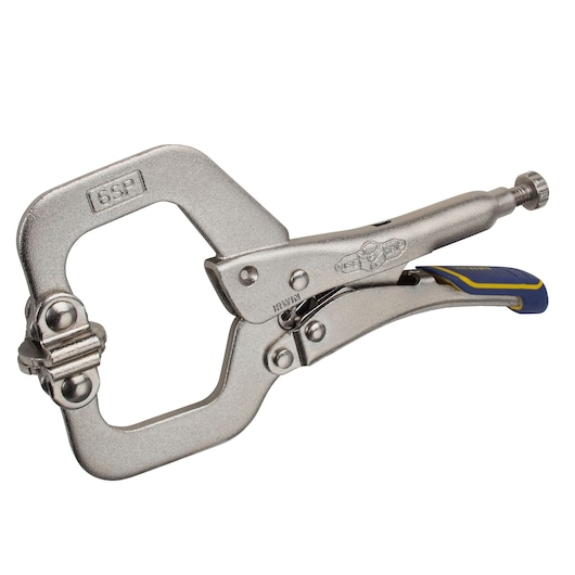 VISE-GRIP® Fast Release 6SP Locking C-Clamp With Swivel Pads