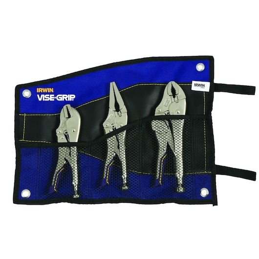 VISE-GRIP® Fast Release™ Locking Pliers 3 PC Kit Bag Set