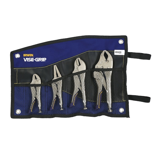 VISE-GRIP® Fast Release Locking Pliers 4 PC Kit Bag Set