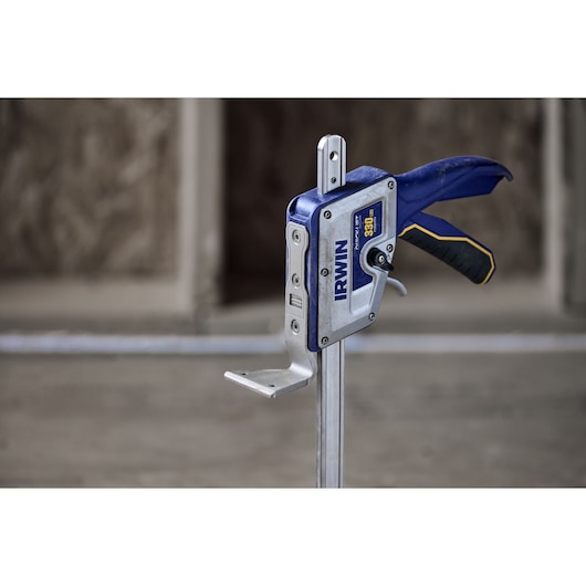 IRWIN Quick-Lift Construction Jack Closeup With Unit Raised