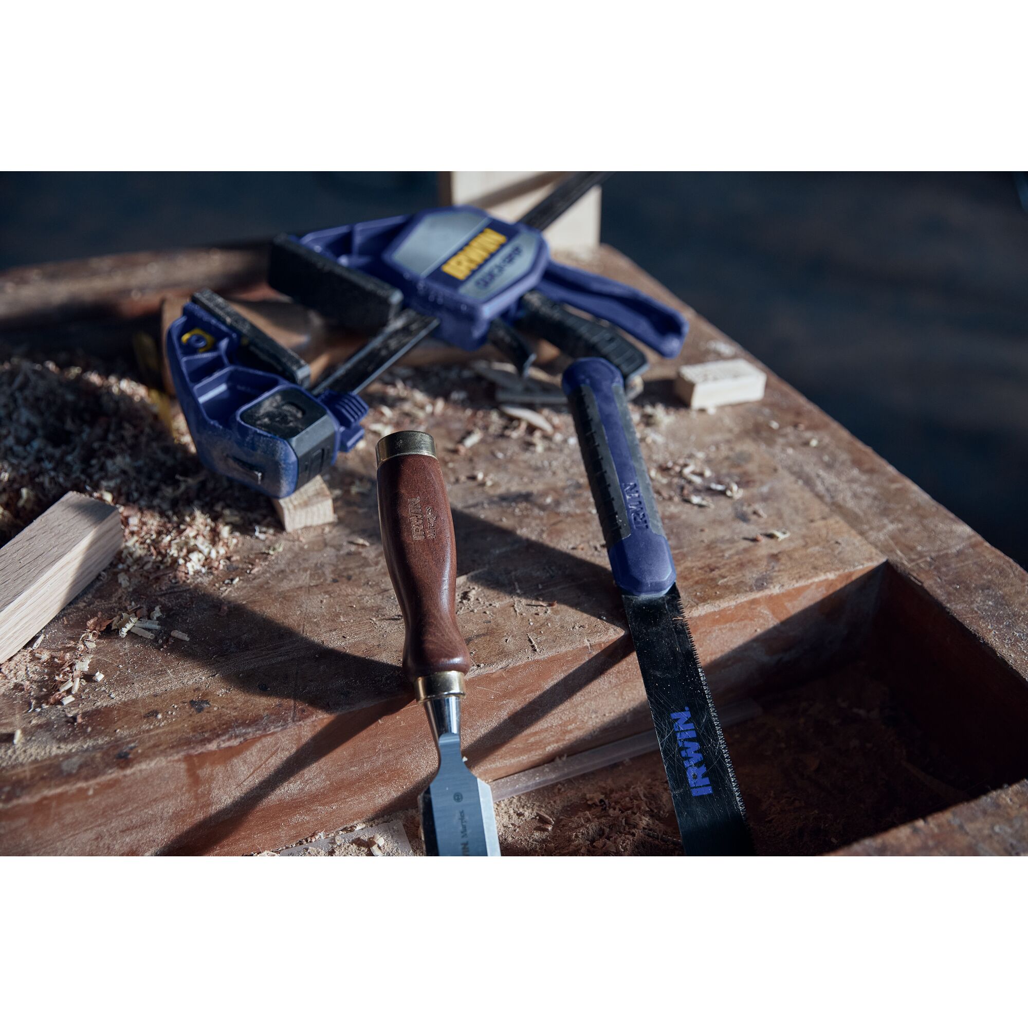 QUICK-GRIP® Heavy-Duty One-Handed Bar Clamps | IRWIN