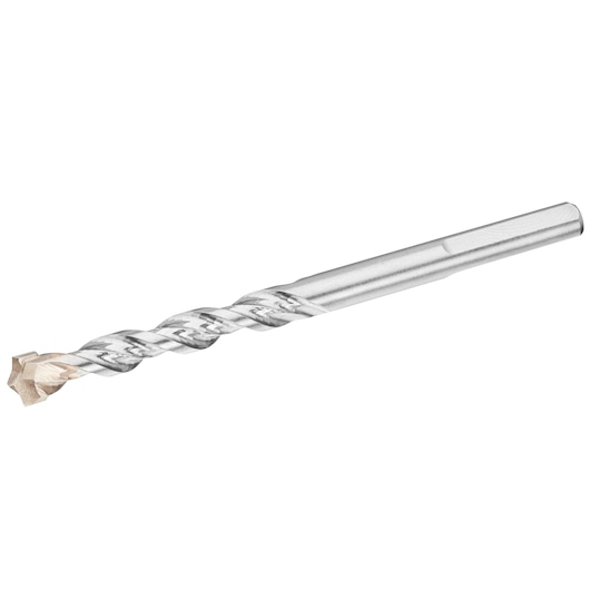 IRWIN masonry drill bit IW2039113, silver with carbide tip, side angle on white background.