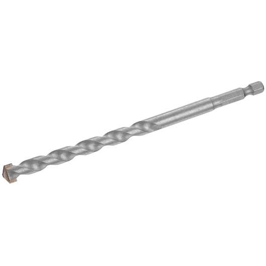 IRWIN IW2041106 masonry drill bit with hex shank, spiral flute design, photographed on white background.
