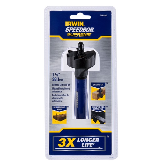SELFFEED BIT 11/2" SPEEDBOR SUPREME™ IRWIN