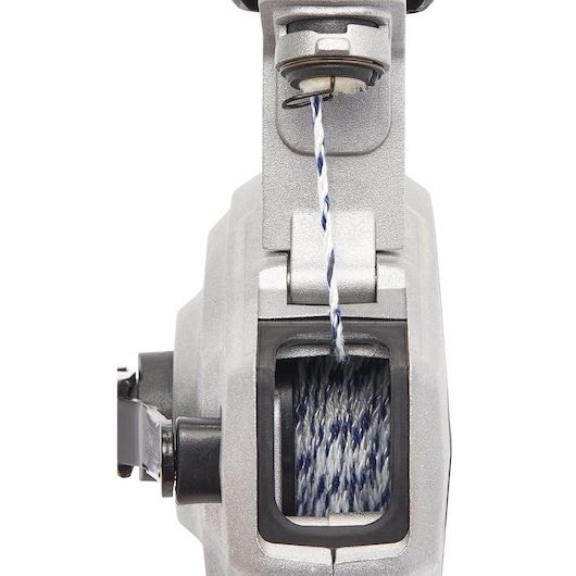 IRWIN (R) STRAIT-LINE (R) MACH6 (MT) Aluminum Chalk Reel w/ Blue Chalk Straight on Beauty, No Chalk